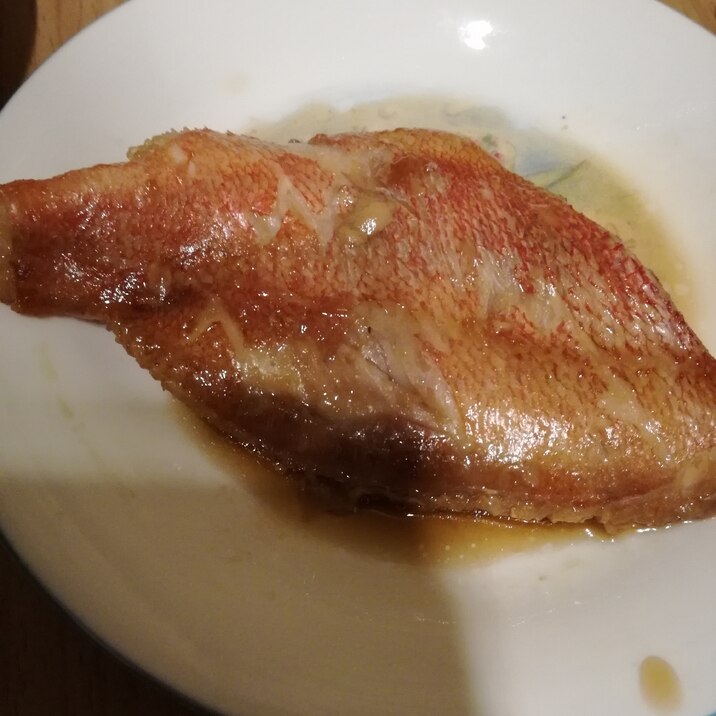 冷凍赤魚の煮付け